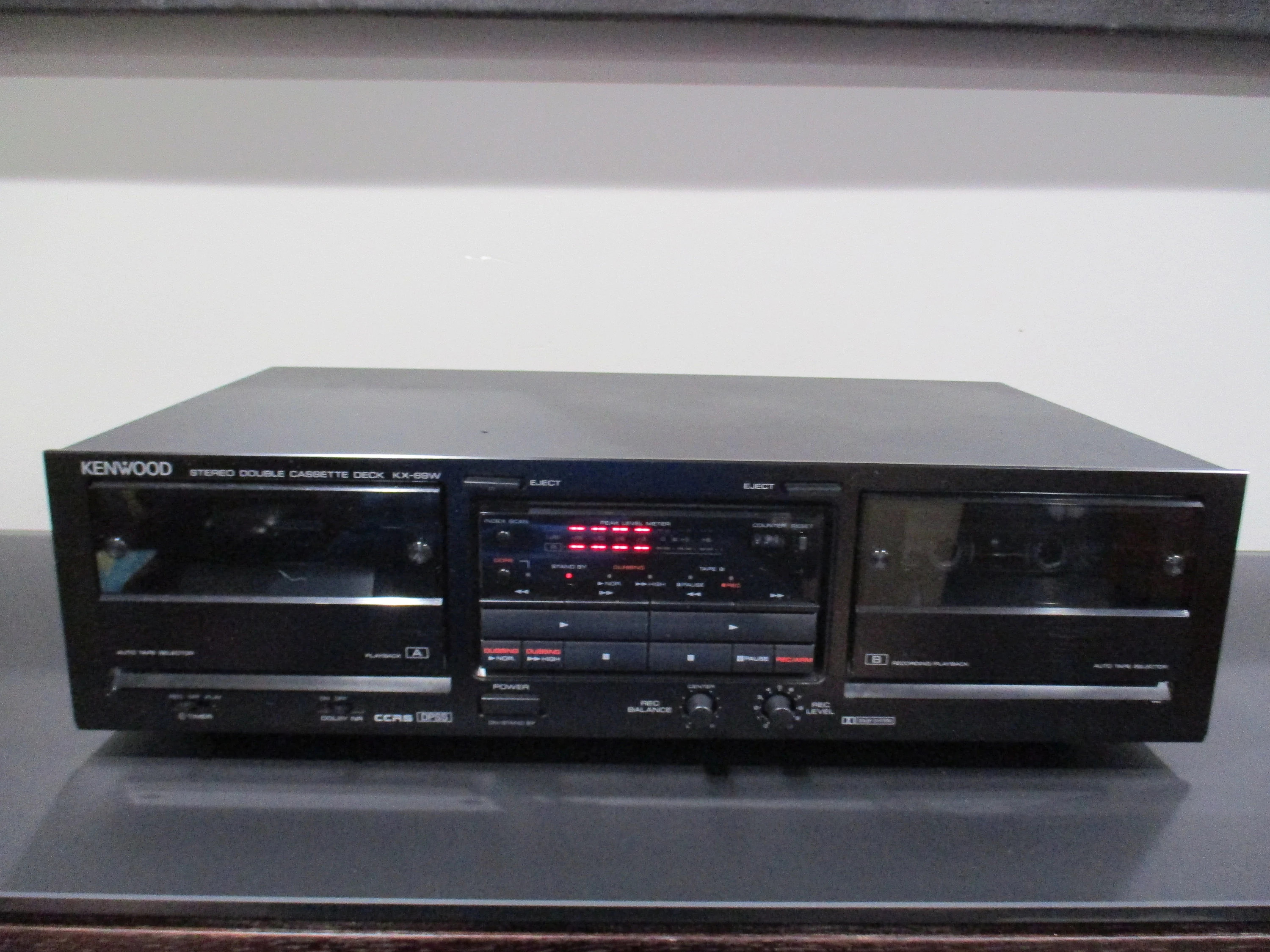 kenwood kx-69w dual tape deck